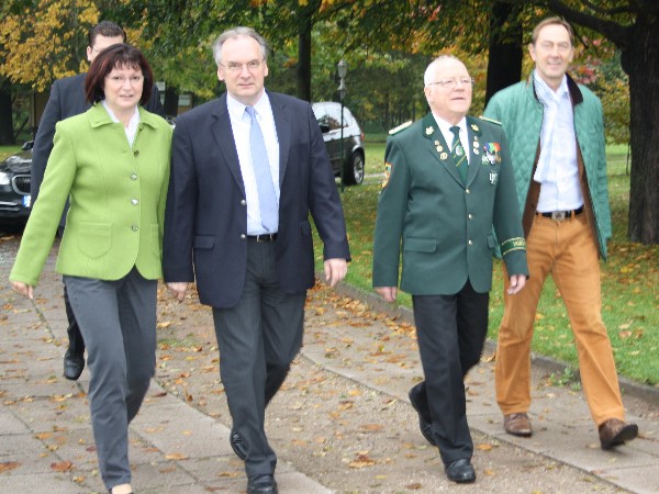 Ankunft des Ministerpr�sidenten