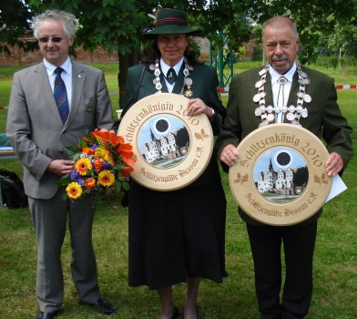 Proklamation der Sch�tzenk�nige