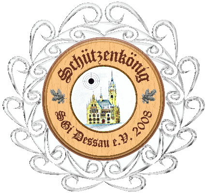 Schützenscheibe König Schützenscheibe König