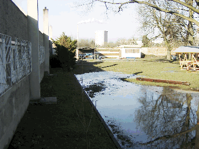 Wasser vor dem Schtzenhaus